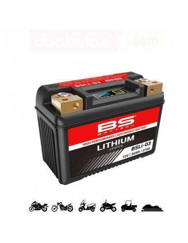 Batería litio BSLI-03 BS Battery Moto