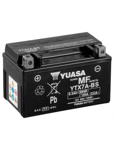 Bateria pré-ativada YTX7A Yuasa AGM