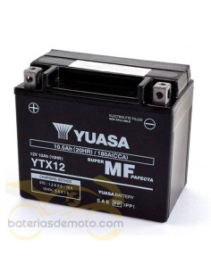 Bateria pré-ativada YTX12 Yuasa AGM