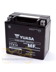Bateria pré-ativada YTX14 Yuasa AGM