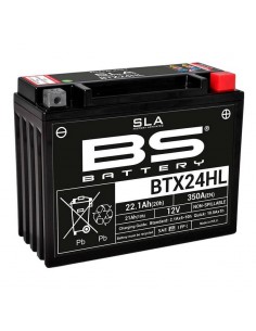 Bateria BTX24HL 12V. 21Ah. 205x87x162mm.